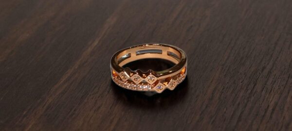 Golden Celestial Radiance Artificial Ring Shop Online In Pakistan